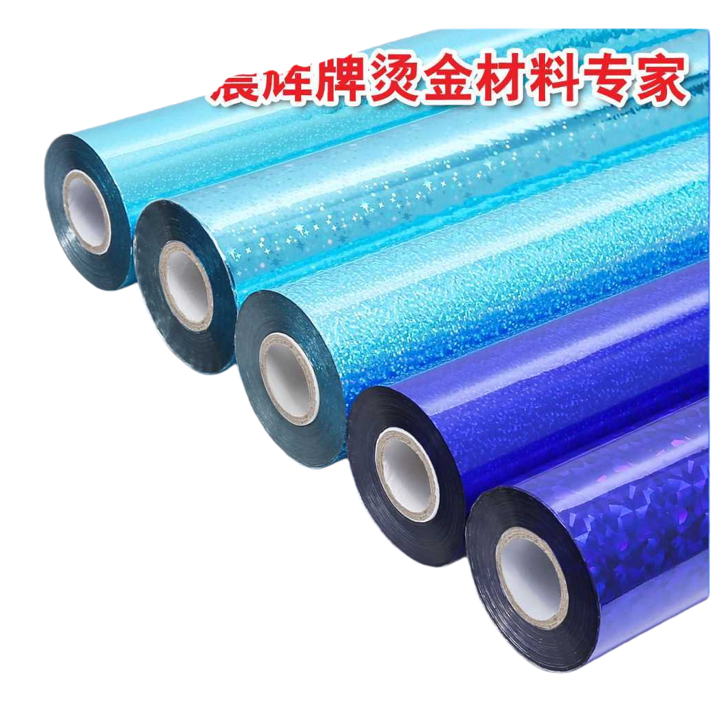 Roll hot stamping papel hot stamping material oro reflectante para decoración anti-arañazos y resistente al desgaste Item Picture