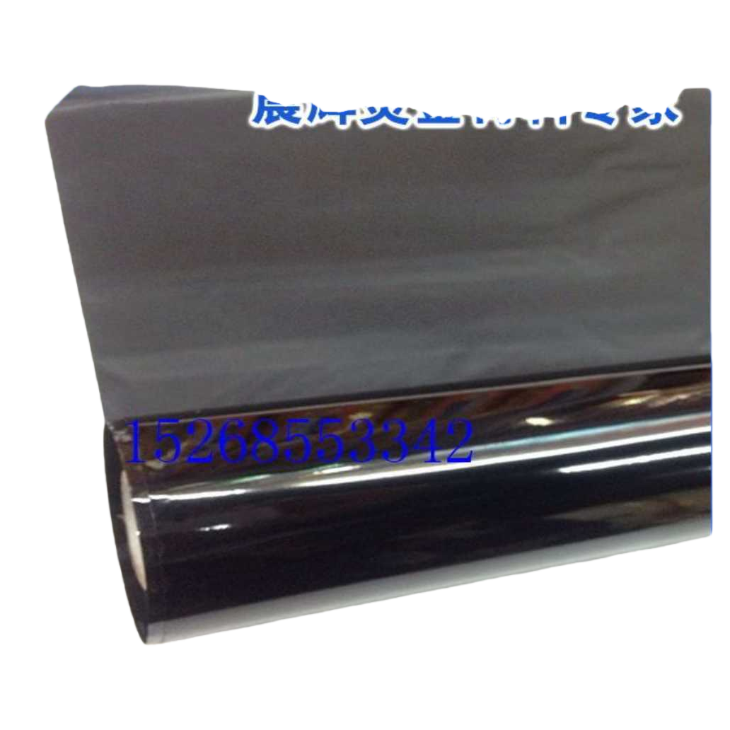 Rollo de película sobre plástico negro tipo universal material de laminación térmica embalado en rollos de 100 metros Item Picture
