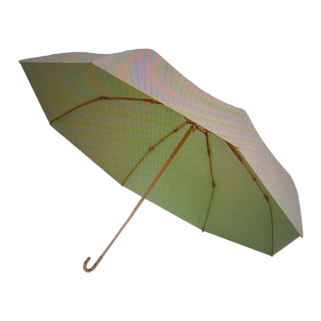 Green all-weather umbrella, waterproof, sun-proof and sunshade umbrella, lightweight folding umbrella Item Picture