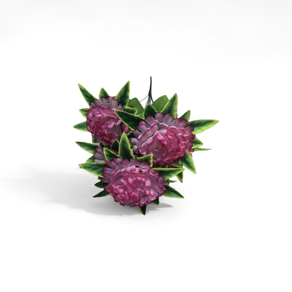 الازهار الوردية المزخرفة من صنع اصطناعي Specification image