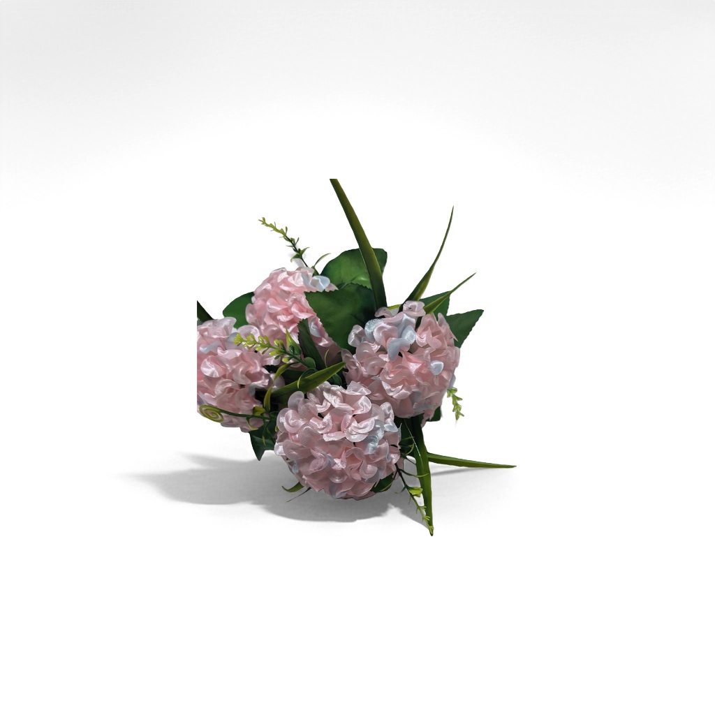 Pink hydrangea simulation bouquets for home decoration, living room and bedroom ornaments Application Scenario