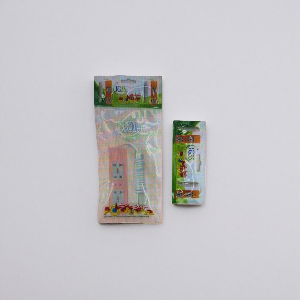 Colorful packaged toothpaste set, multi-functional care, freshening breath, family size Specification image