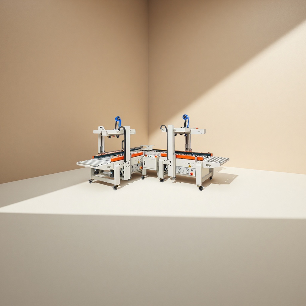 Industrial carton sealing machine, automatic lid folding and sealing equipment, packaging machinery Application Scenario