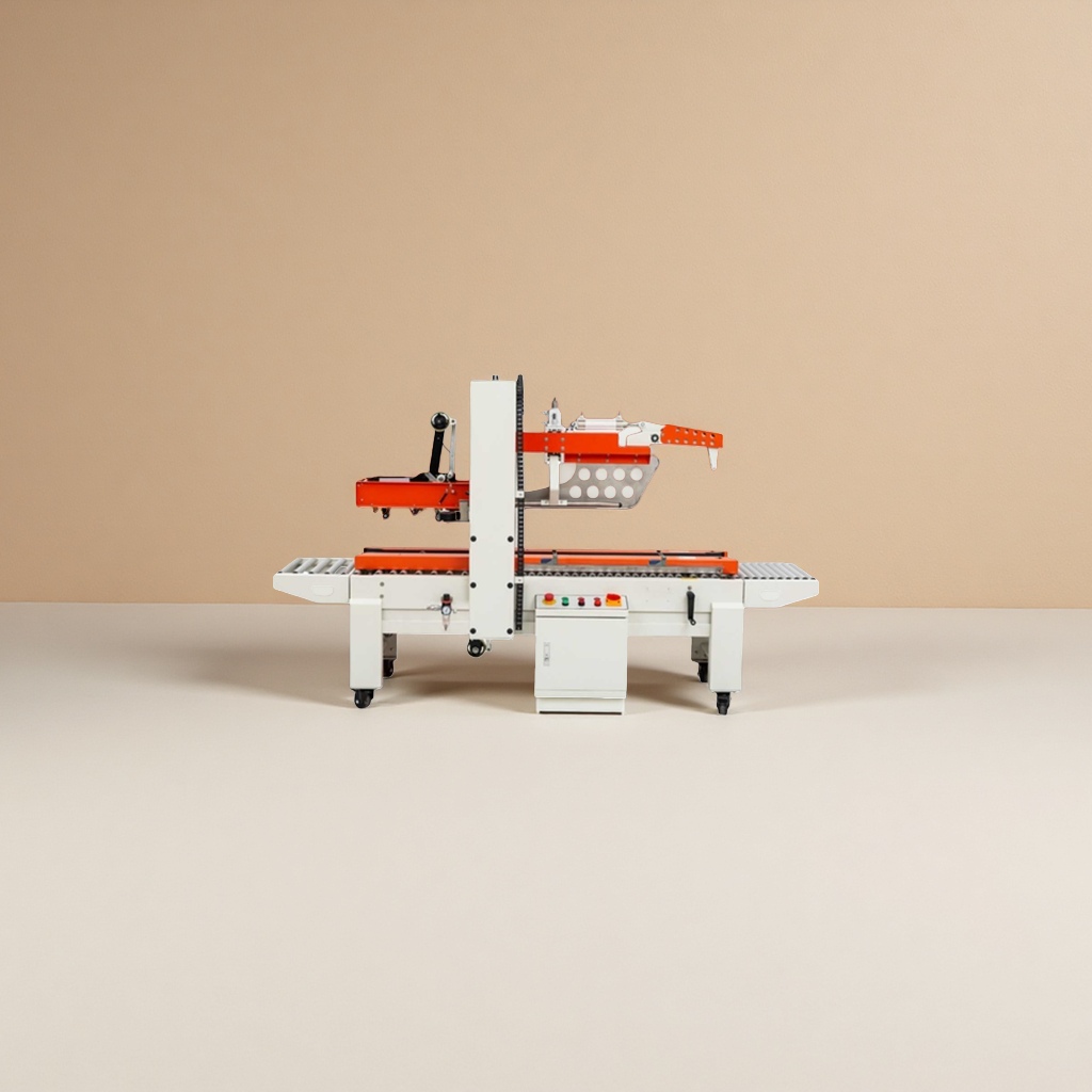 Carton sealing machine, industrial-grade automatic sealing equipment for cartons, heavy-duty packaging machinery details Picture