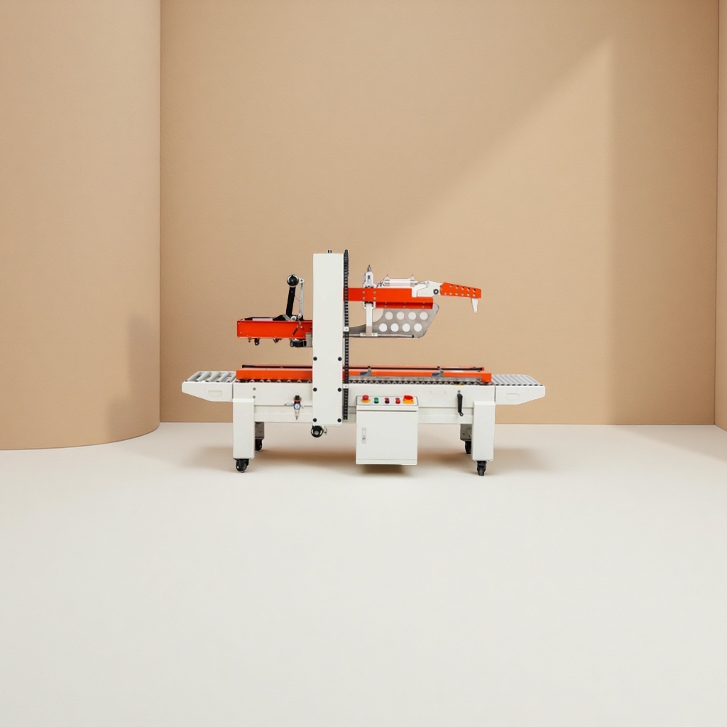 Carton sealing machine, industrial-grade automatic sealing equipment for cartons, heavy-duty packaging machinery