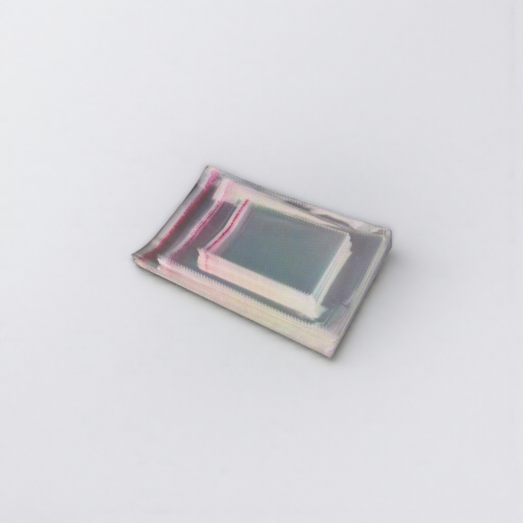 Thickened moisture-proof, sealed and self-sealing transparent plastic packaging bags are available in multiple sizes