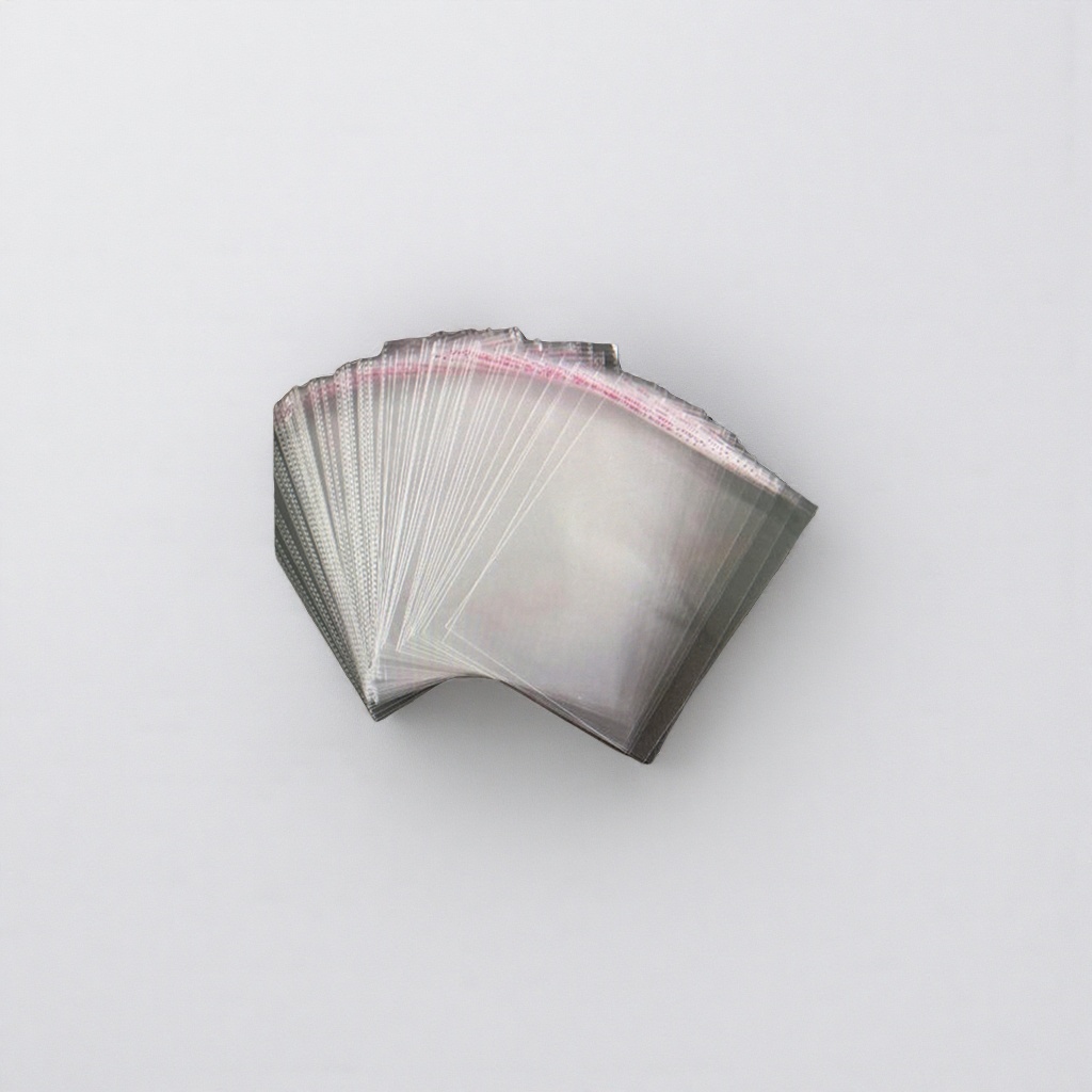 Transparent plastic bags, ultra-thin and highly transparent food-grade PE material commercial express packaging bags