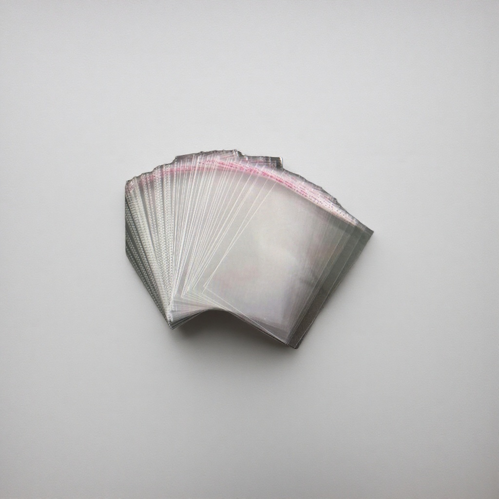 Transparent plastic bags, ultra-thin and highly transparent food-grade PE material commercial express packaging bags Application Scenario