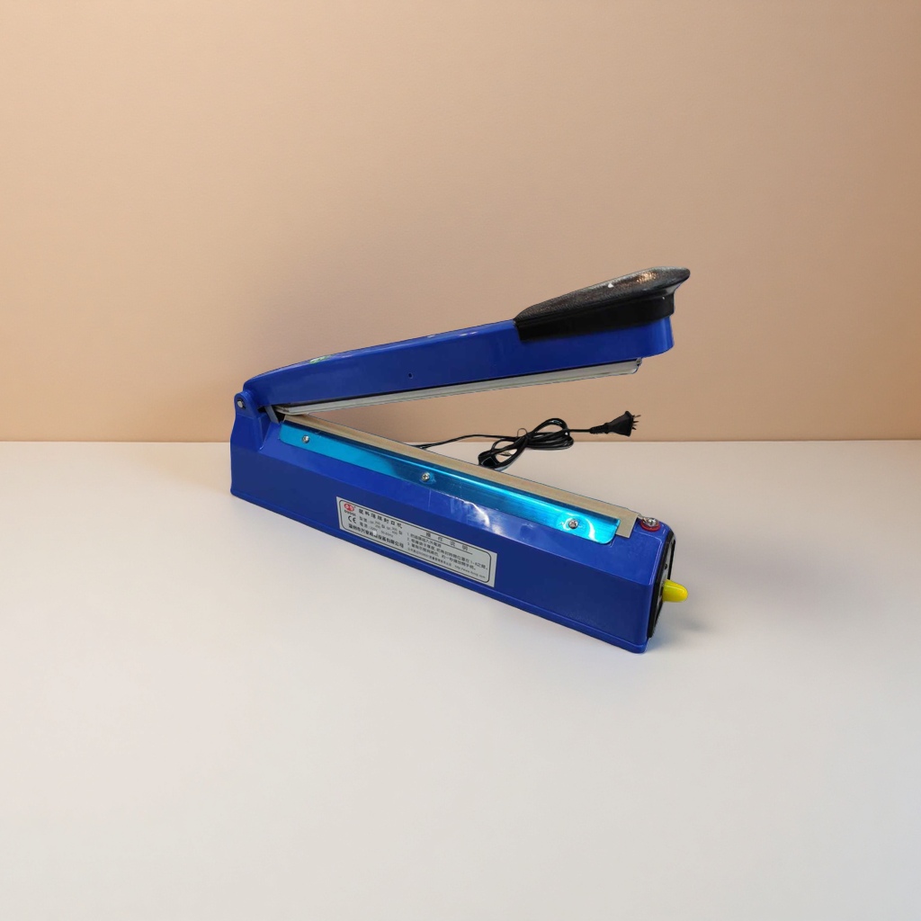 Blue sealing machine, manual heat sealing machine, household small sealing equipment details Picture
