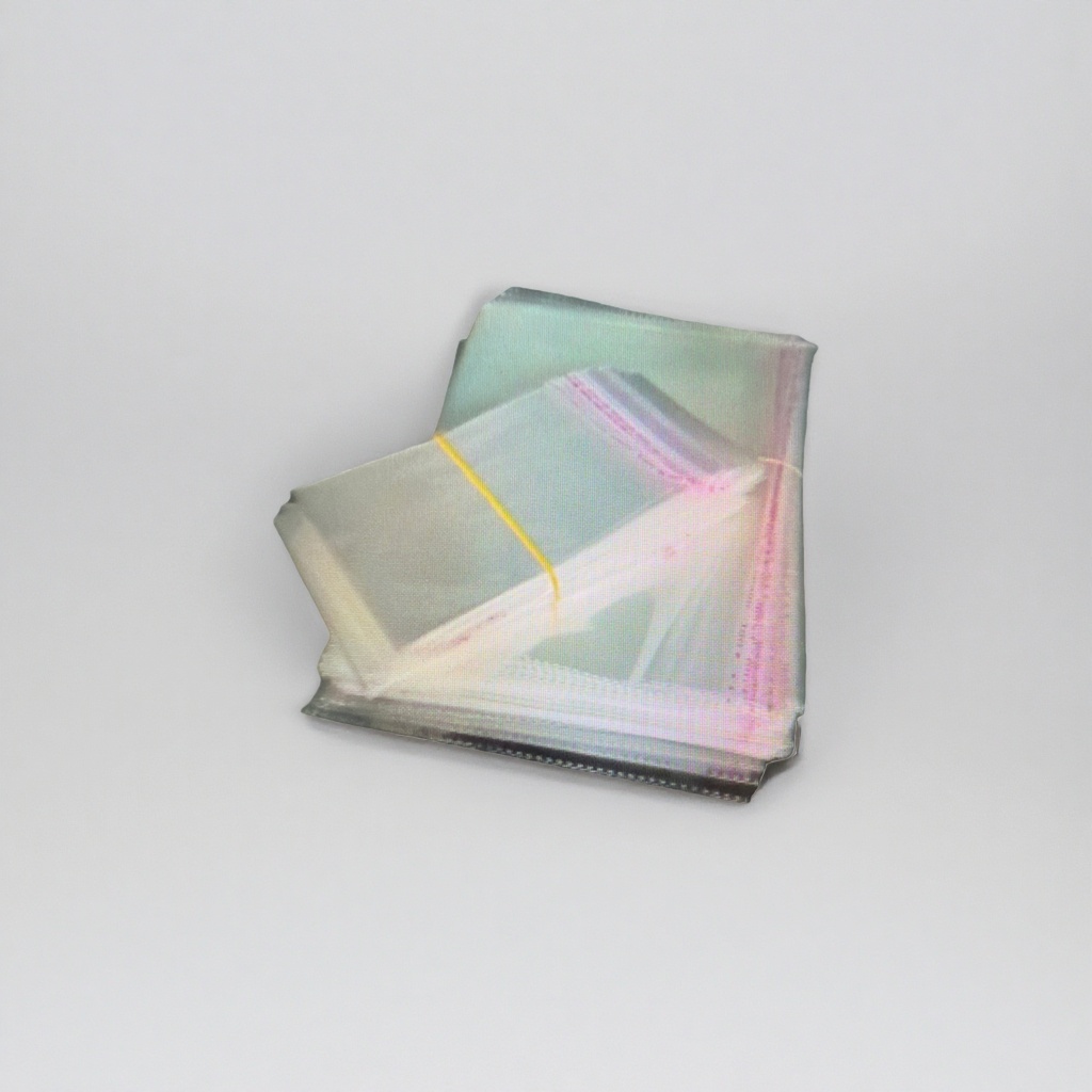 Transparent plastic bags made of food-grade PE material and self-standing sealed bags are suitable for storage and organization Specification image