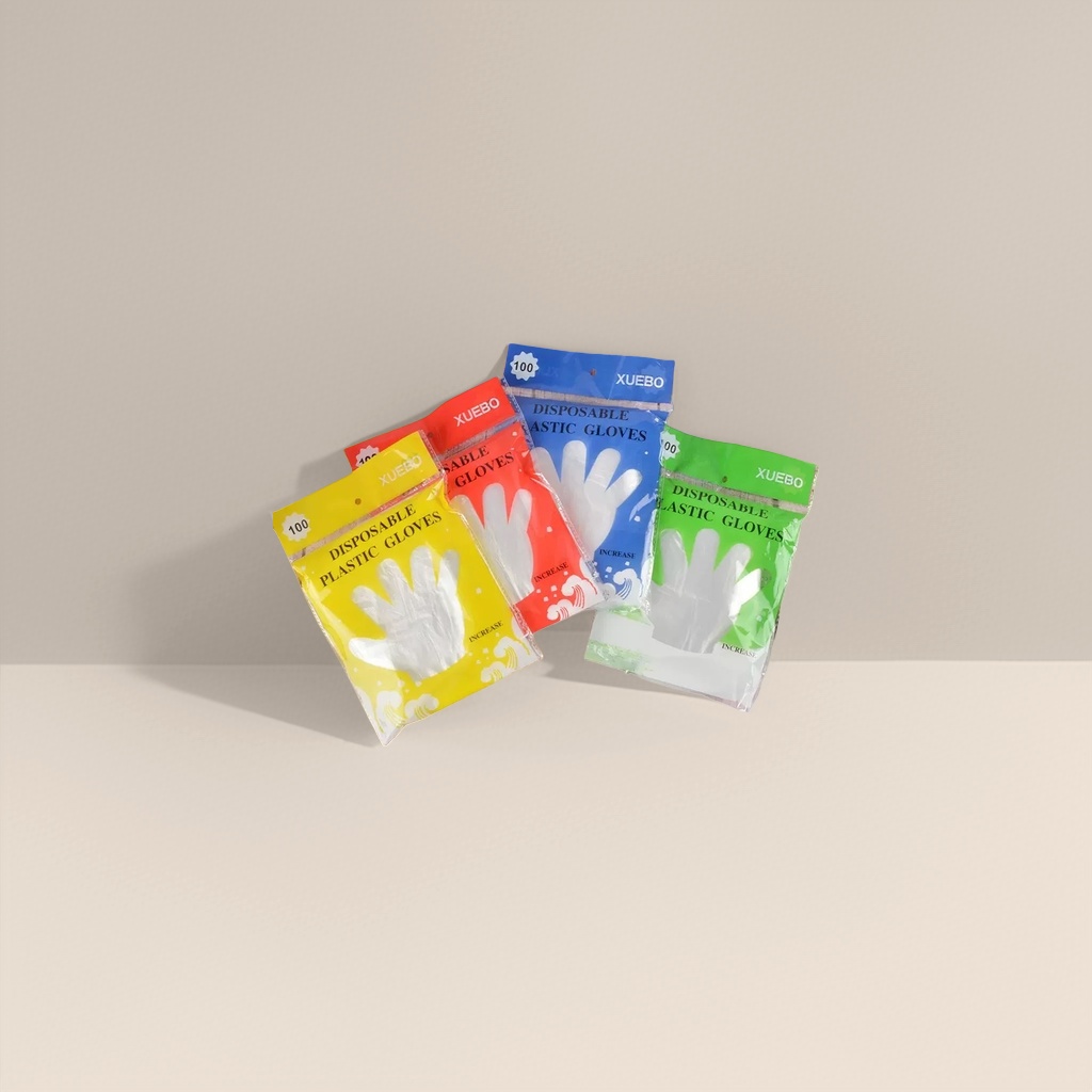 Disposable plastic gloves with special packaging bags, food-grade thickened anti-slip, for household and kitchen use Specification image