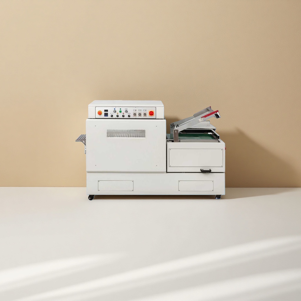 Continuous sealing and cutting heat shrink packaging machine equipment is an automated packaging machine