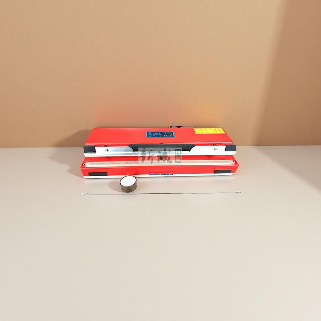 Red manual sealing machine, household food preservation sealing machine, vacuum sealing machine, heat sealing