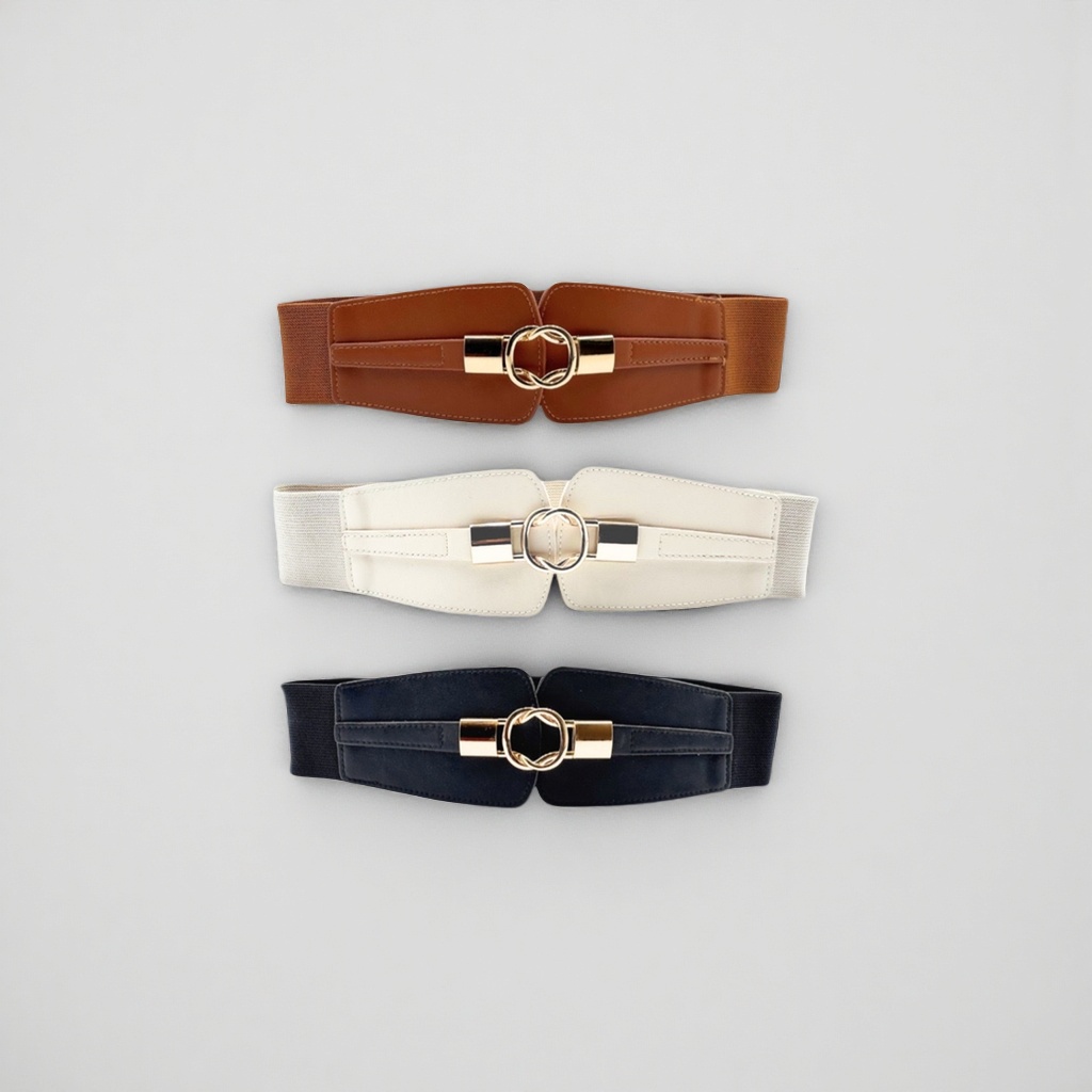 Fashionable leather men's casual belt, 3.5cm wide adjustable cowhide belt details Picture