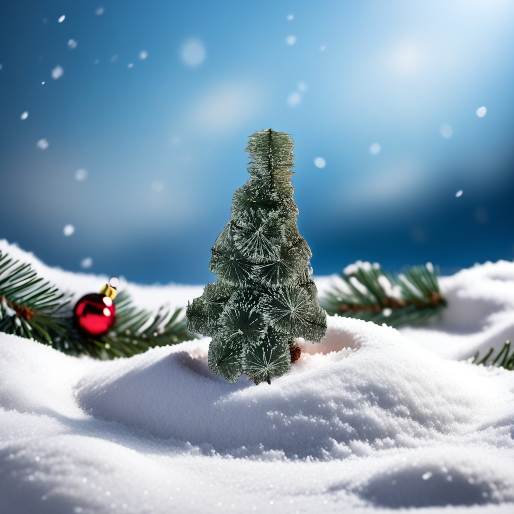 Christmas tree, artificial pine needle decorative tree, 180cm iron frame base, indoor living room festival decoration Specification image