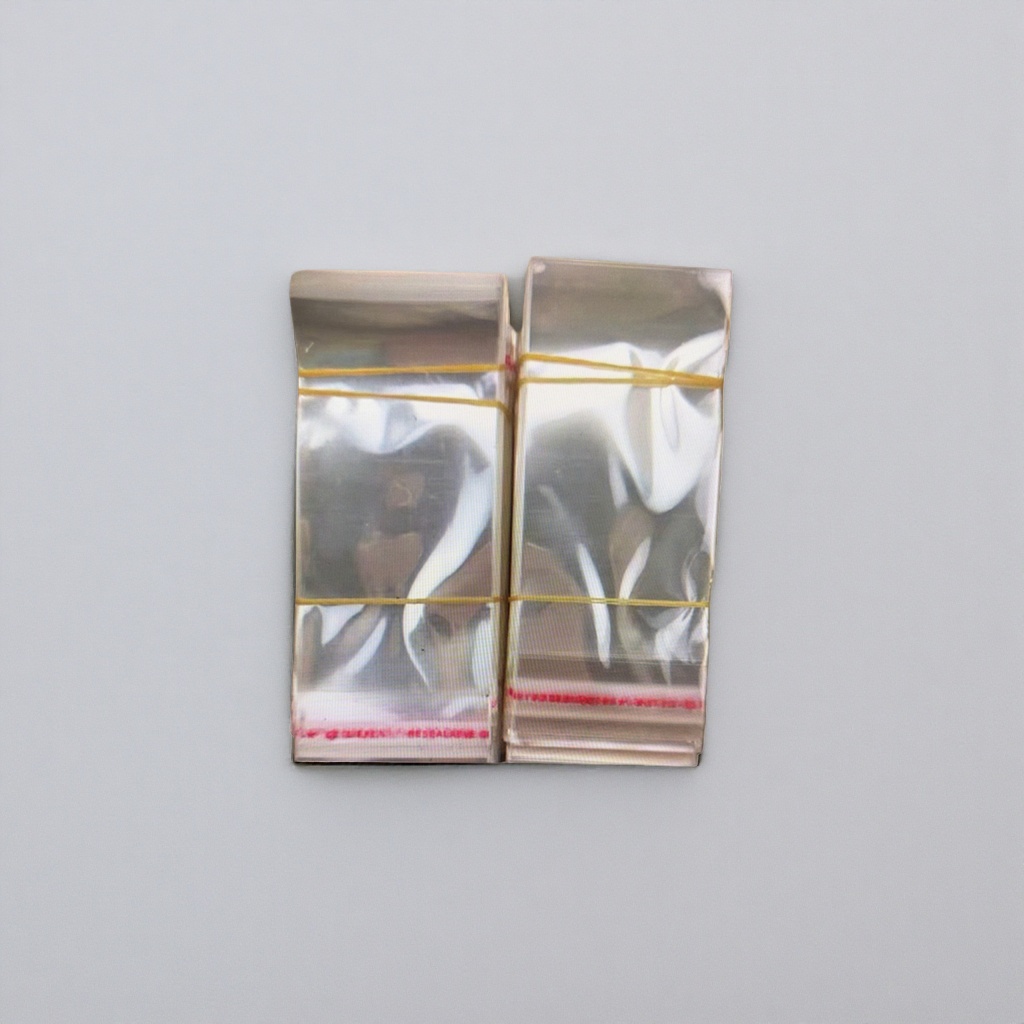 Transparent plastic bags, high-transparency thickened leak-proof sealed bags, specially designed for office stationery storage details Picture