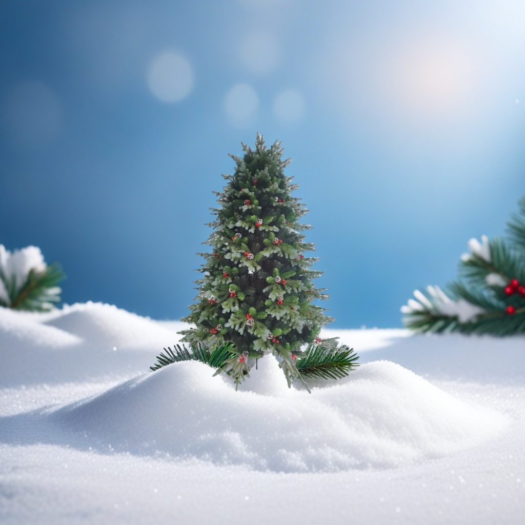 A 120cm foldable portable Nordic-style metal wire Christmas tree for festive decorations Application Scenario
