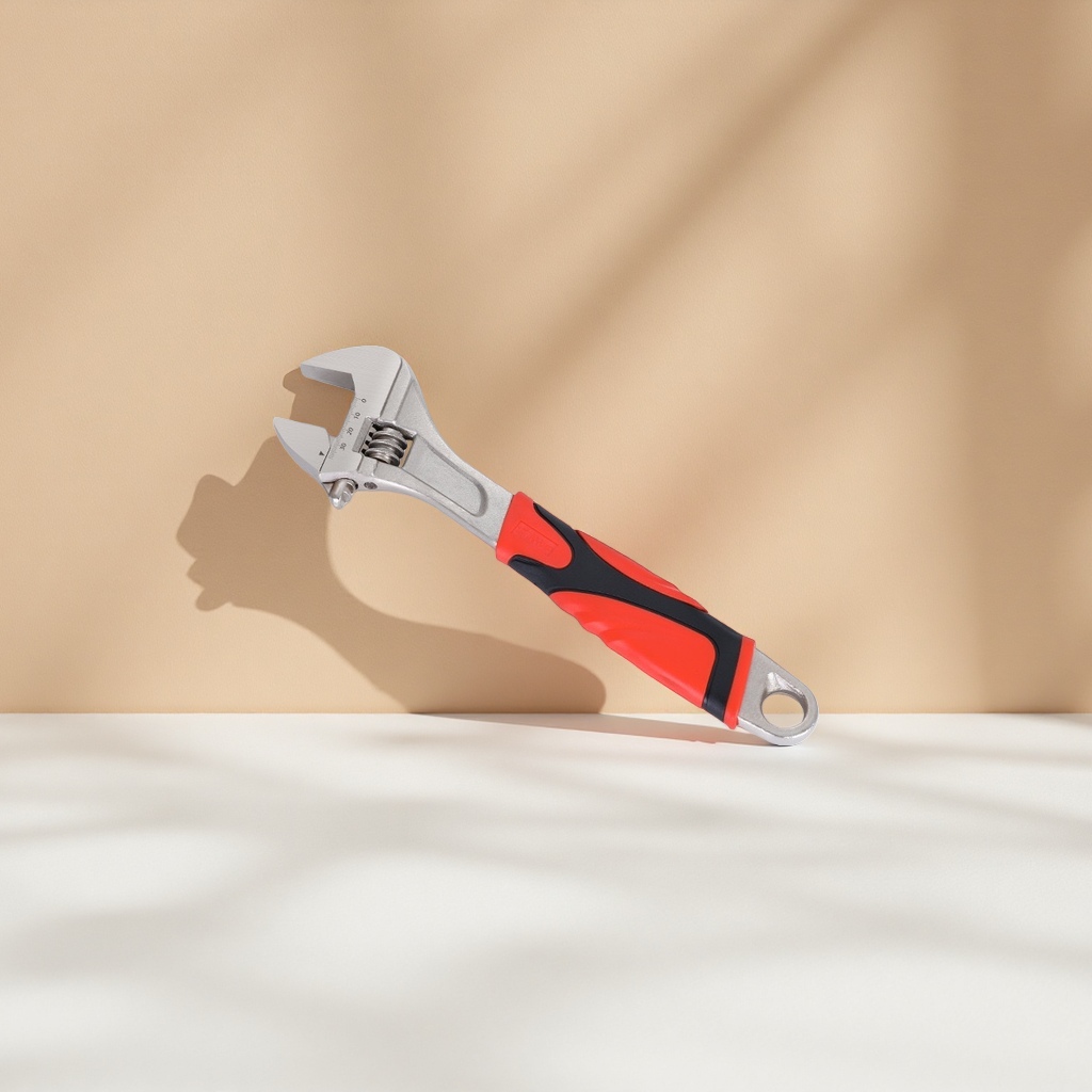 Tool wrench, multi-functional adjustable open-end box wrench, 150mm