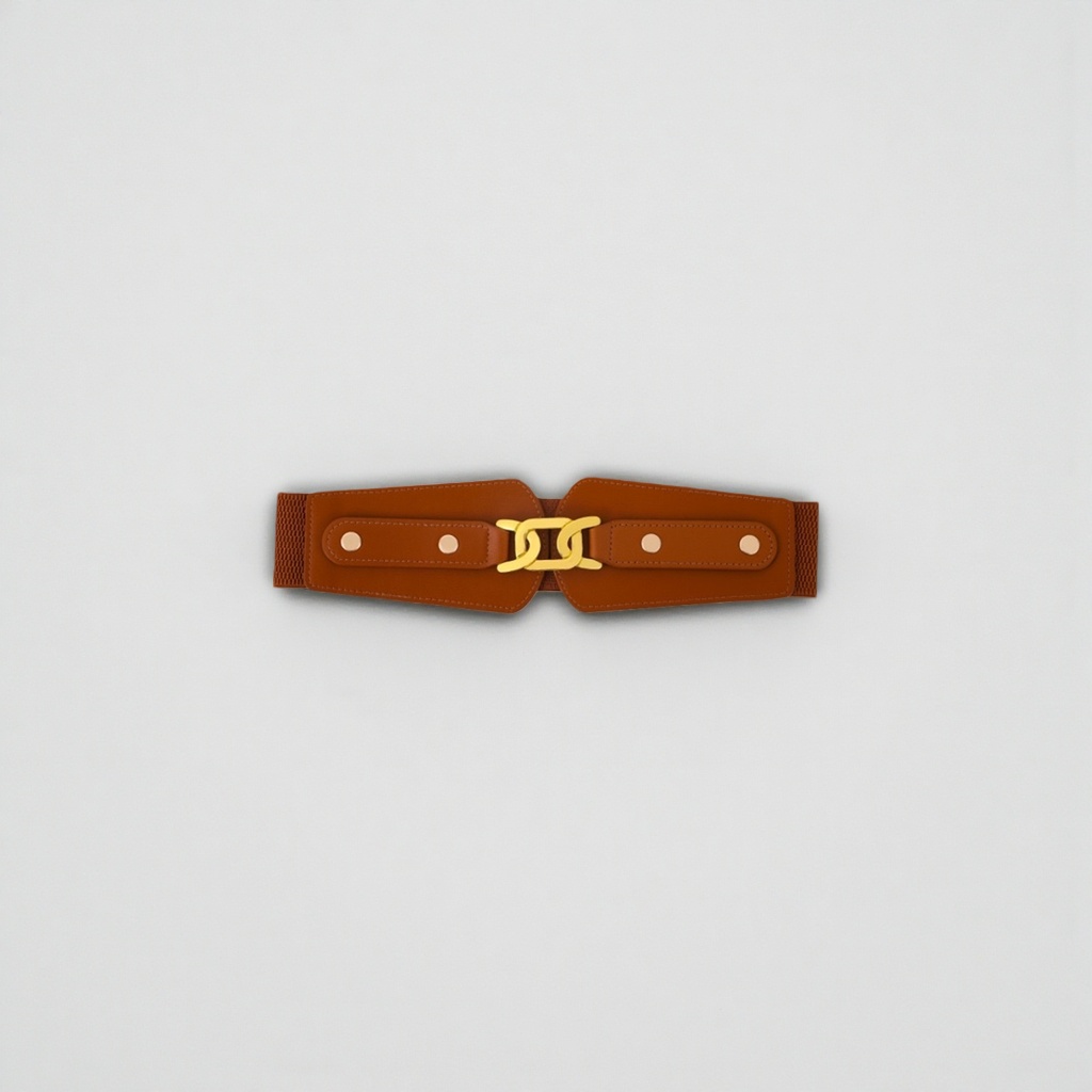 The brown leather belt for men is simple and versatile. It features a genuine leather belt adjustment buckle design Application Scenario