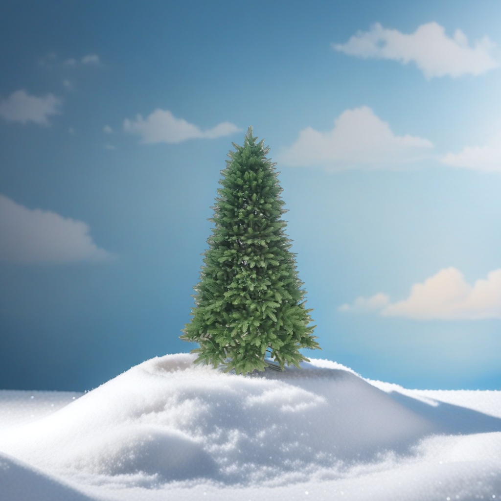 Green metal wire Christmas tree tabletop decoration for the festival details Picture
