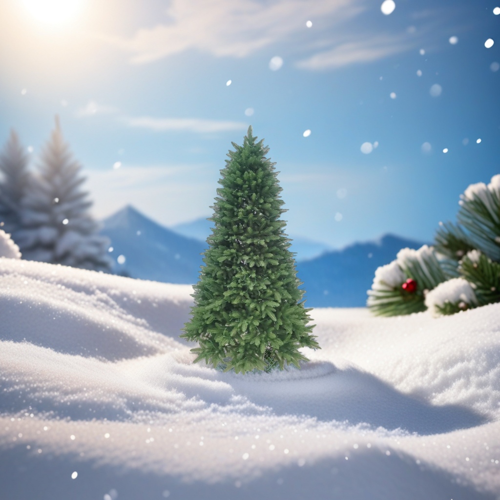Green metal wire Christmas tree tabletop decoration for the festival Application Scenario