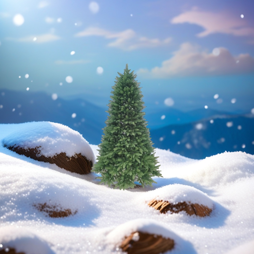Green metal wire Christmas tree tabletop decoration for the festival Specification image
