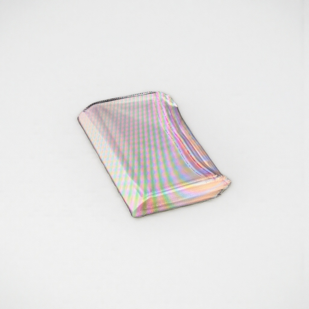 Rainbow striped OPP self-adhesive bags, transparent dust-proof sealed storage bags, available in multiple sizes Specification image