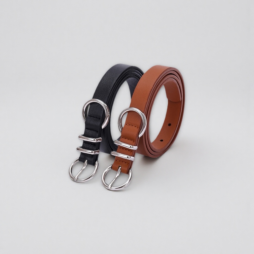 Leather men's automatic buckle belt, 3.5cm wide adjustable business casual belt Application Scenario