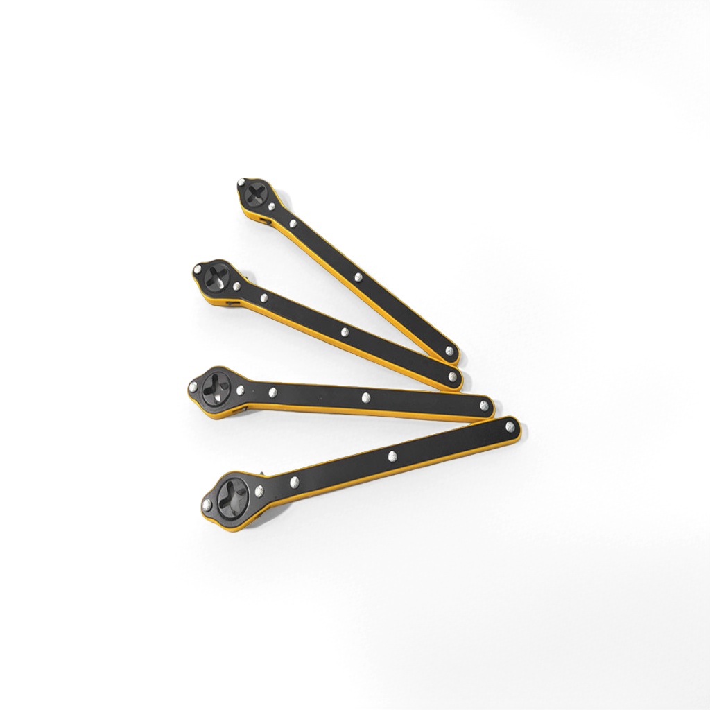 Multi-functional rigid labor-saving wrench, universal manual tool wrench details Picture