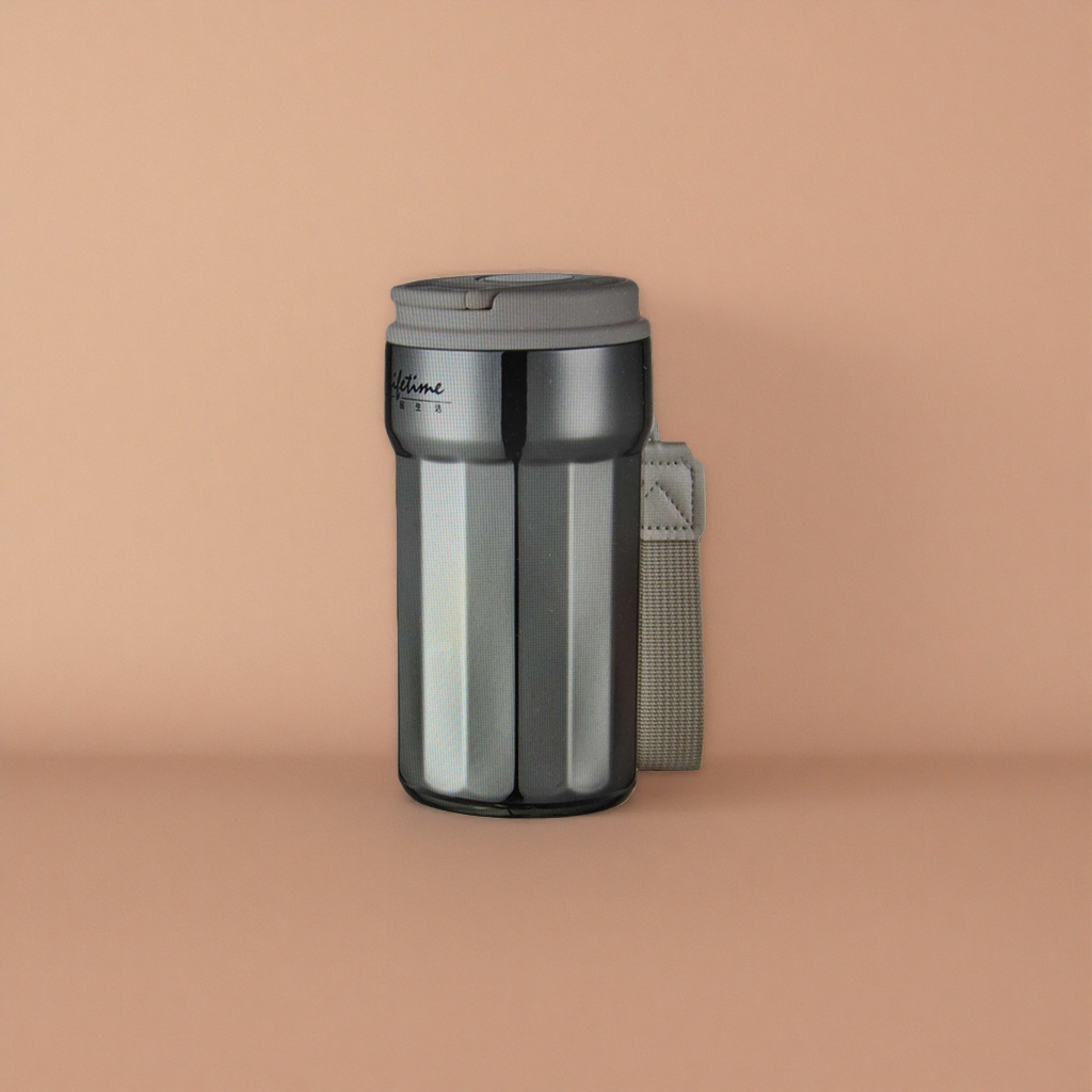 Thermos vacuum insulated Cup 350ml stainless steel portable for both cold and heat preservation Specification image