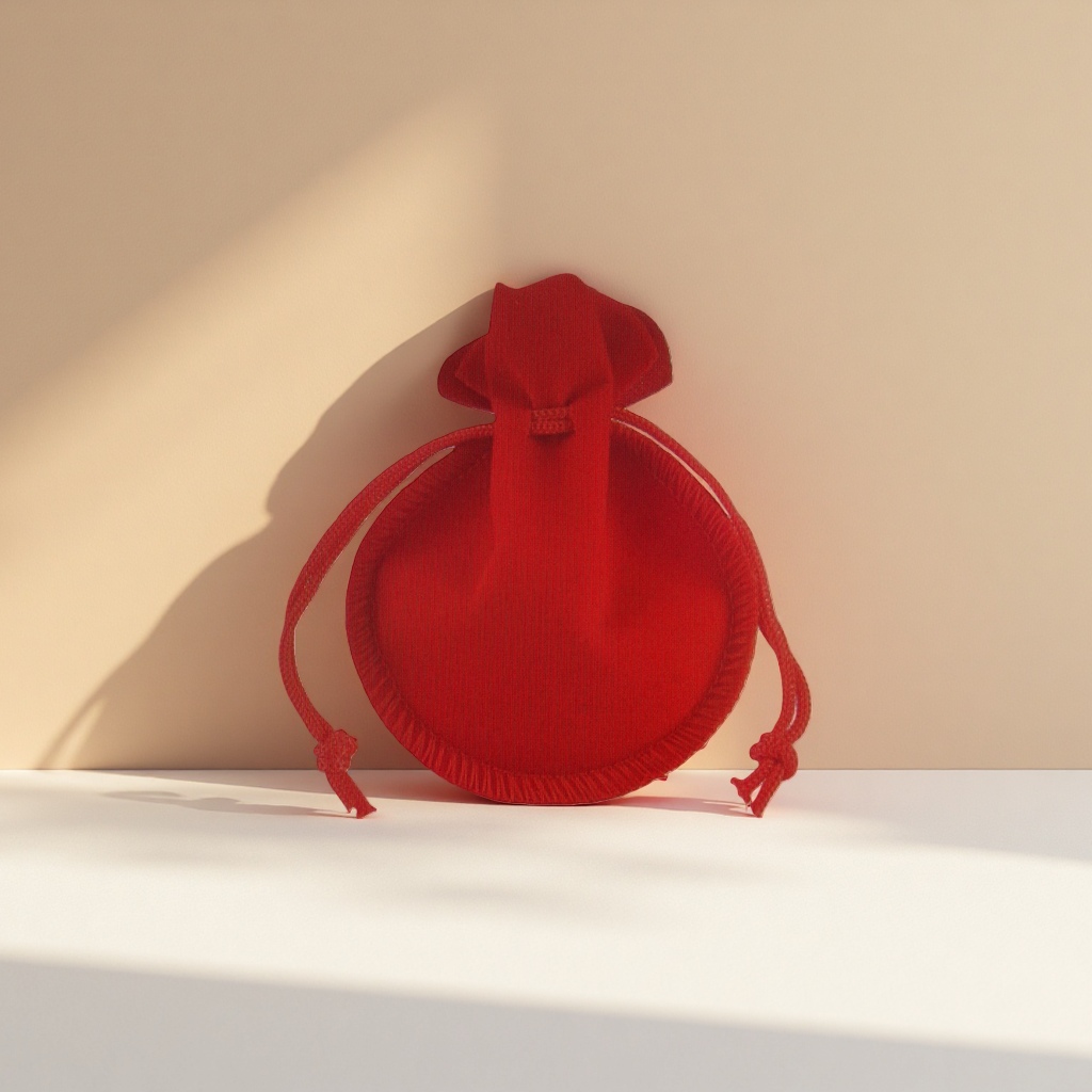 Bolsa de tela roja bolsa de almacenamiento de lino de algodón de gran capacidad bolsa de compras plegable portátil Application Scenario