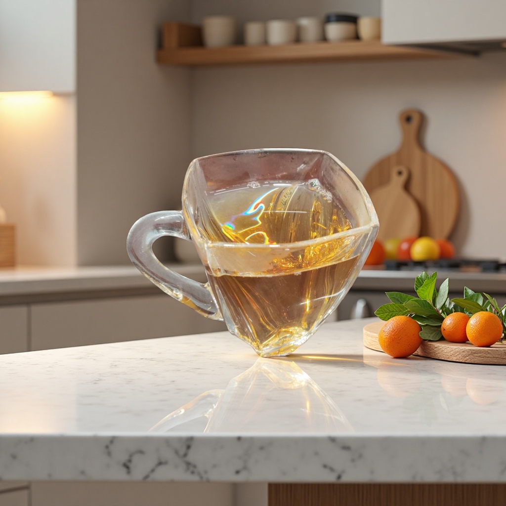 Transparent glass cups, tea cups, high borosilicate heat-resistant and anti-scald household and office water cups Application Scenario