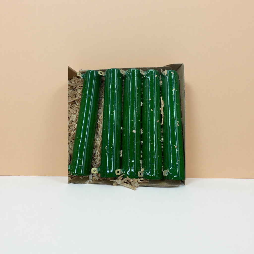 Green ceramic capacitor 50V 104K high-frequency low-loss surface mount circular capacitor