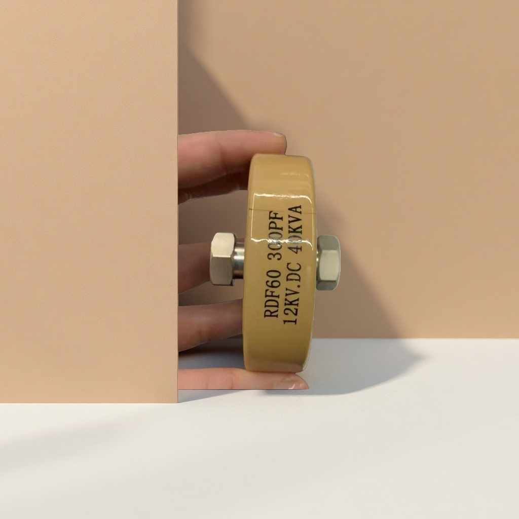 RDF60 High-voltage capacitor 300PF 12KV.DC 40KVA industrial-grade filter energy storage