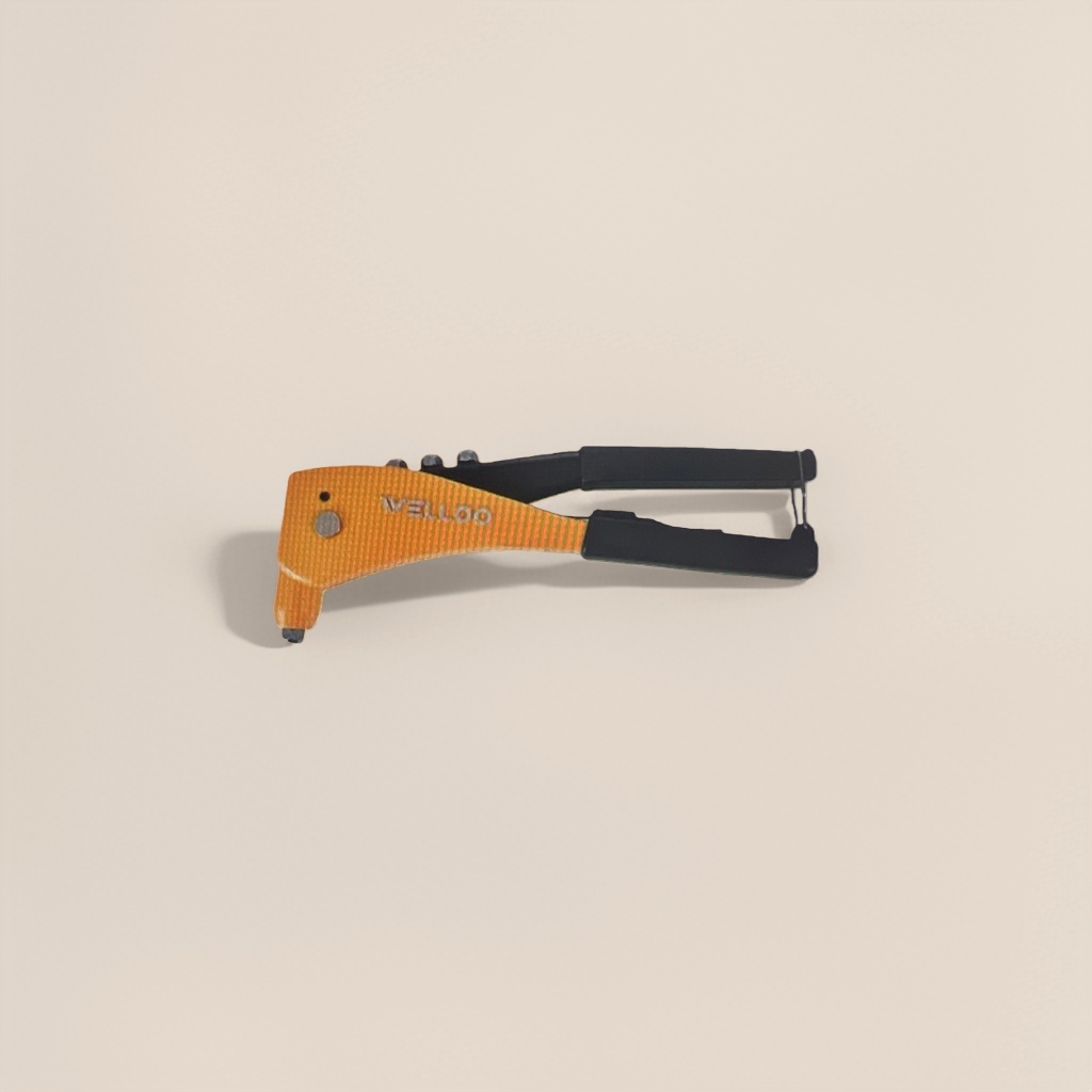 WELLOO orange handle black grip tool pliers - 2