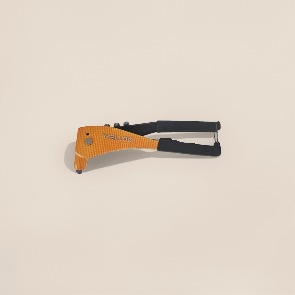 WELLOO orange handle black grip tool pliers - 4