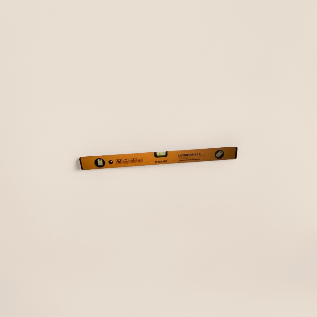 Bubble level with 60cm double-sided scale for precise measurement - 3