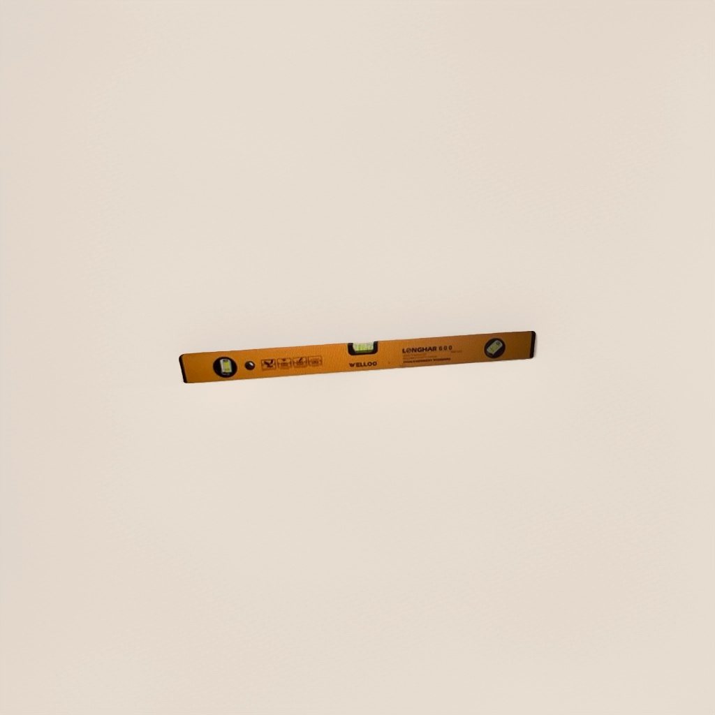 Bubble level with 60cm double-sided scale for precise measurement - 2