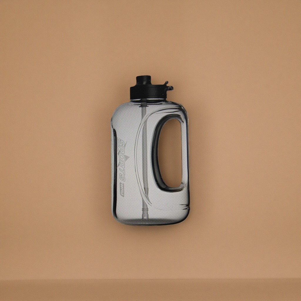 The main body of the transparent water bottle is odorless, made of food-grade PP material, heat-resistant, detachable and sealed details Picture