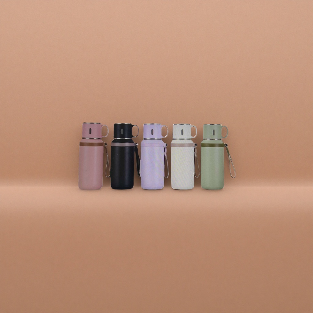 Color insulated cup, stainless steel vacuum cold and heat preservation cup, 500ml, multiple colors available details Picture