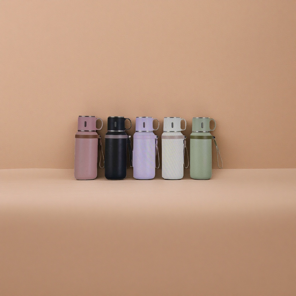 Color insulated cup, stainless steel vacuum cold and heat preservation cup, 500ml, multiple colors available Specification image