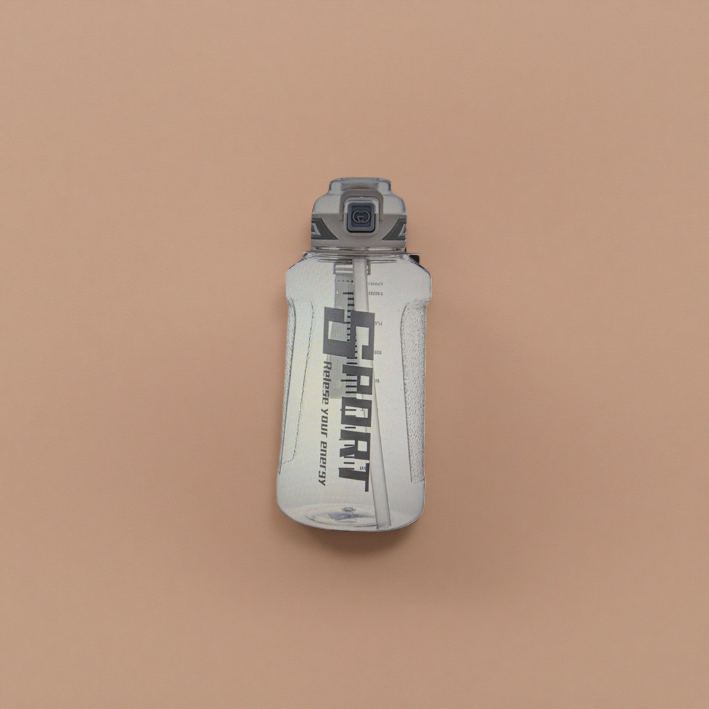 The main body of the transparent water bottle is portable and leak-proof. It is made of thickened PP material and the bottle body can be replaced details Picture