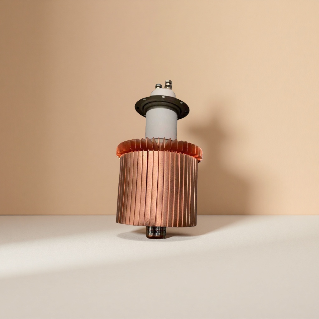 The copper-colored heat sink motor assembly is highly efficient in heat dissipation, quiet and durable, and of industrial grade Specification image