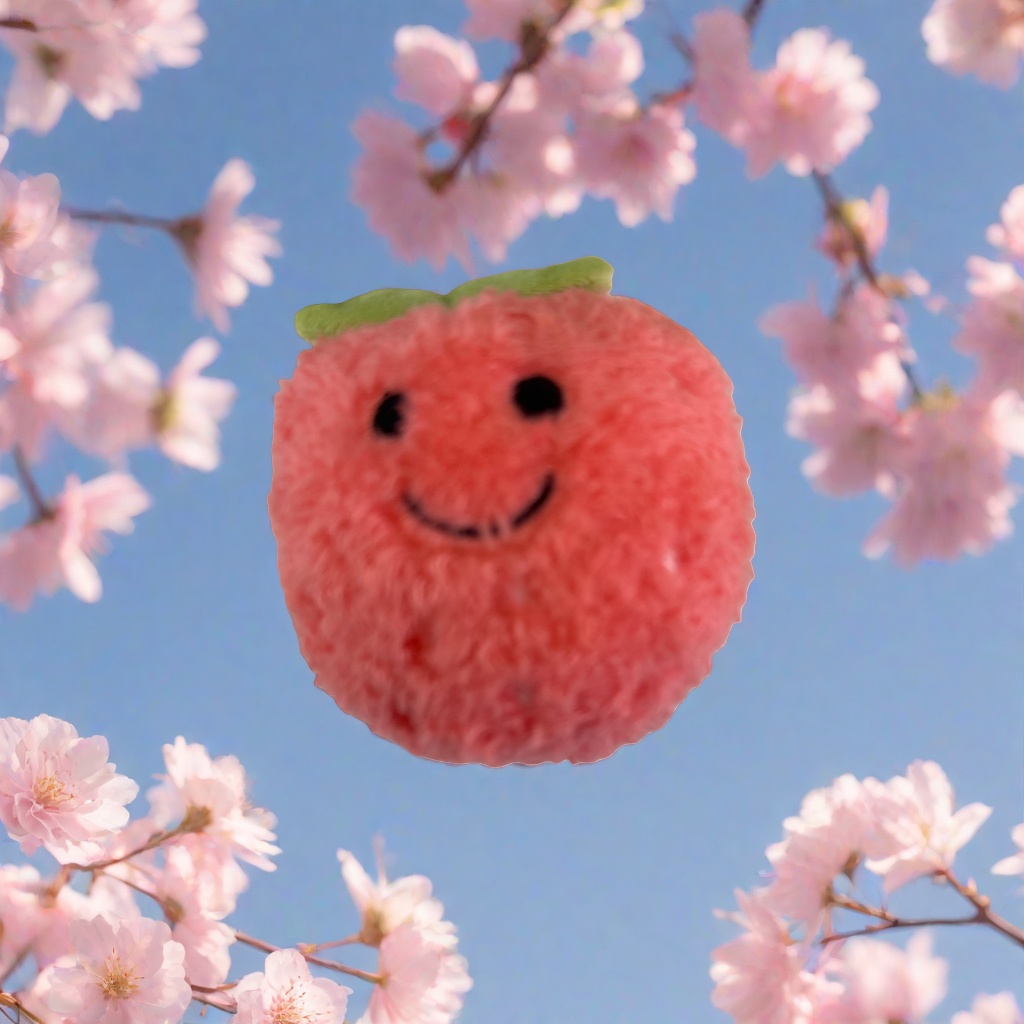 Strawberry plush toy, cute and soft pillow doll, children's gift Application Scenario