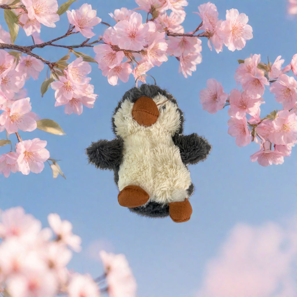 Plush toy penguins, cute throw pillows, plush figurines, children's soothing dolls Application Scenario
