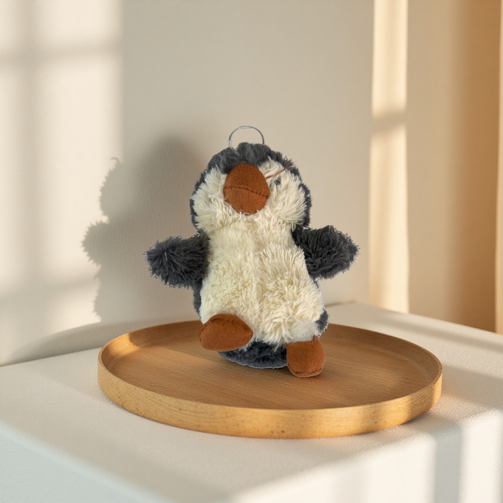 Plush toy penguins, cute throw pillows, plush figurines, children's soothing dolls Specification image