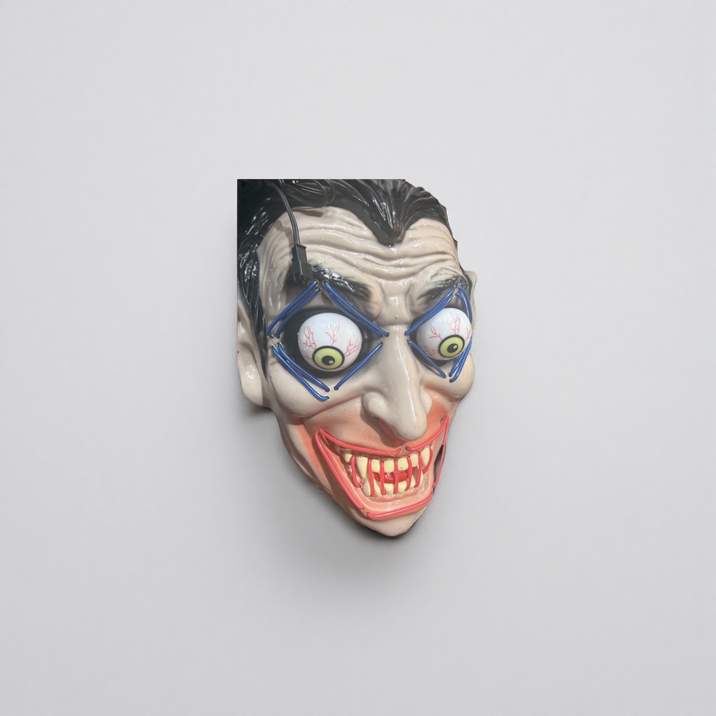 Horror masks, Halloween makeup party props, adult simulation scary masks details Picture