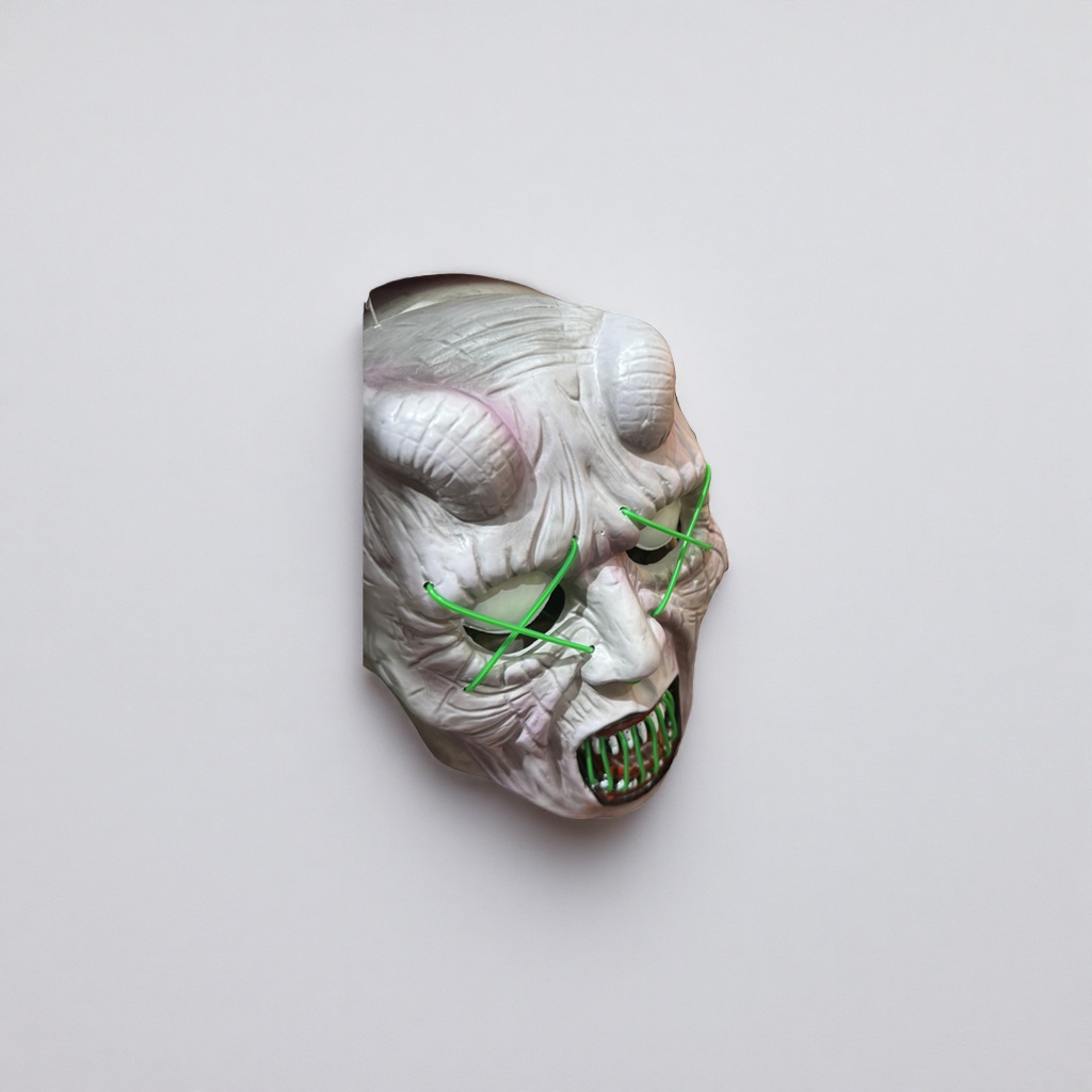 Horror masks, Halloween party makeup props, adult Halloween horror decorations details Picture