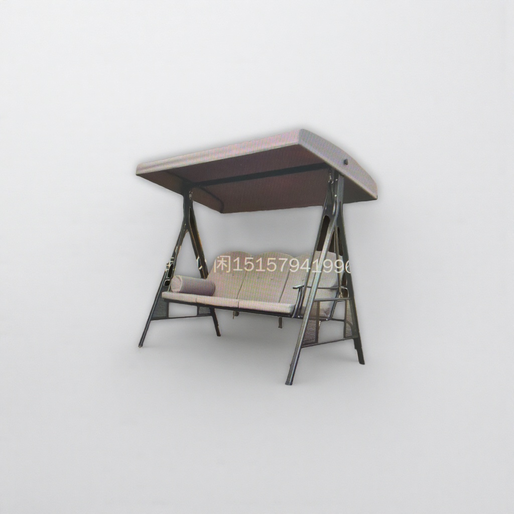 Outdoor swing, home courtyard hanging chair, swing frame, load-bearing, rust-proof and durable