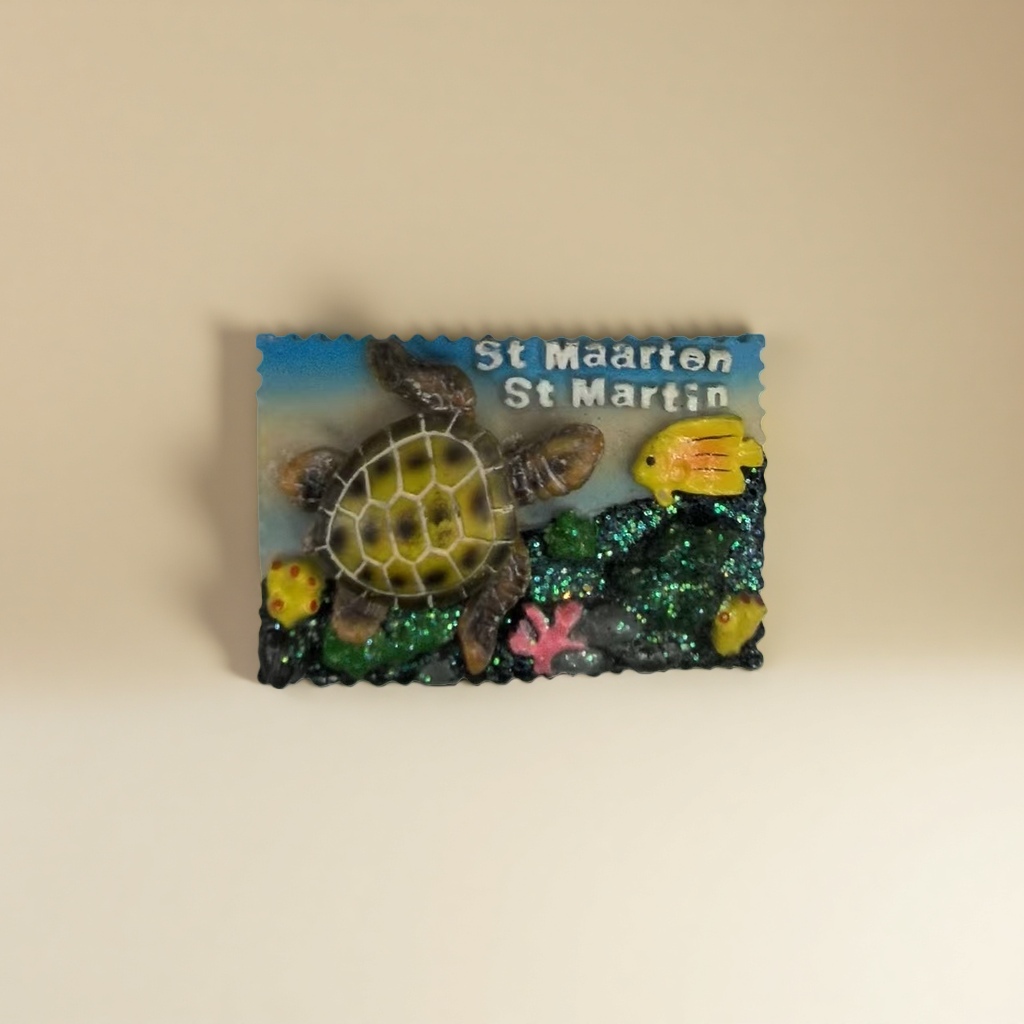 Ocean-themed creative magnetic stickers for refrigerator door and wall decoration, home and office storage supplies, refrigerator stickers, cultural and creative products